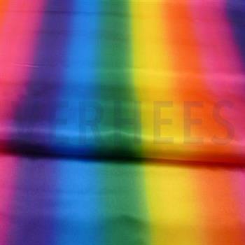 Rainbow satin Multicolour