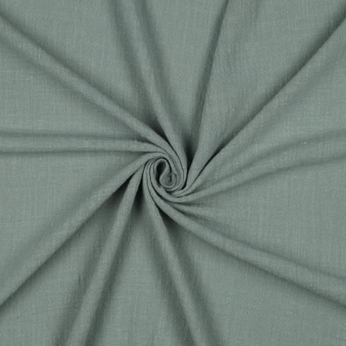 Cotton slub washed, Old green