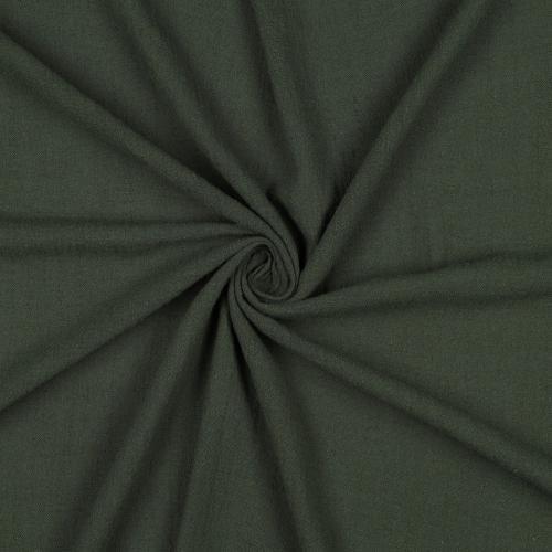Cotton slub washed, Army green