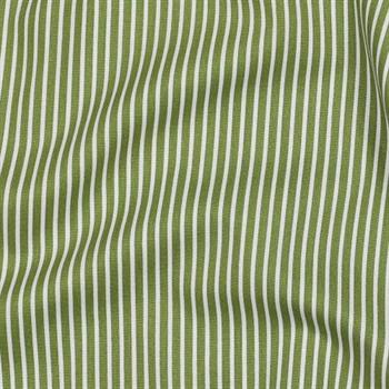 Poplin Bomuld Stripe, Green