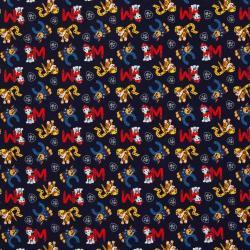 Økotex bomulds jersey, Paw Patrol  Bogstaver