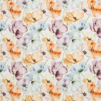 Økotex bomulds jersey, Blomster