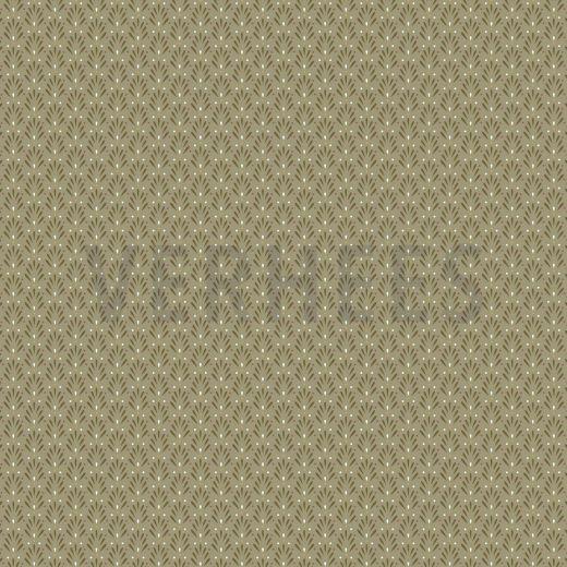 Viscose poplin stretch, Moss green