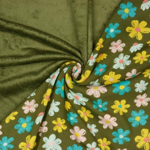 Ruet Isoli Flowers, Army green