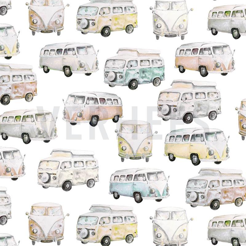 Canvask digital print m/VW Retro Bus