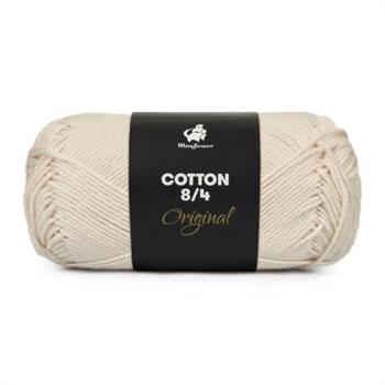 Cotton 8/4, Råhvid