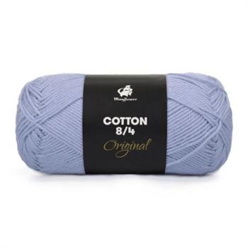 Cotton 8/4, Støvet pastelblå