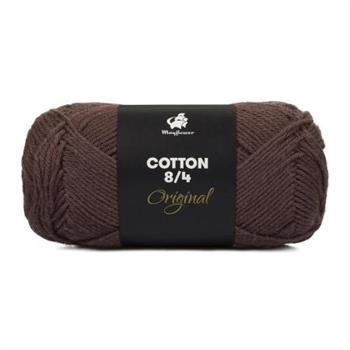 Cotton 8/4, Mørkbrun