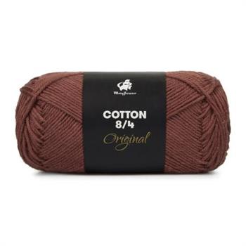 Cotton 8/4, Rødbrun