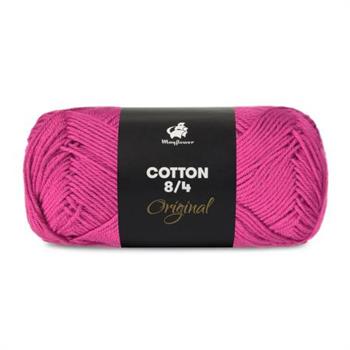 Cotton 8/4, Kirsebær rød