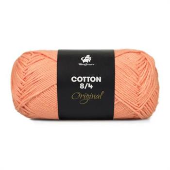 Cotton 8/4, Støvet orange