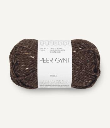 Peer Gynt, Mørkbrun m/natur tweed