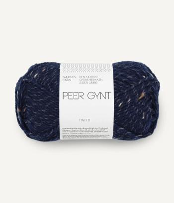 Peer Gynt, Marineblå m/natur tweed