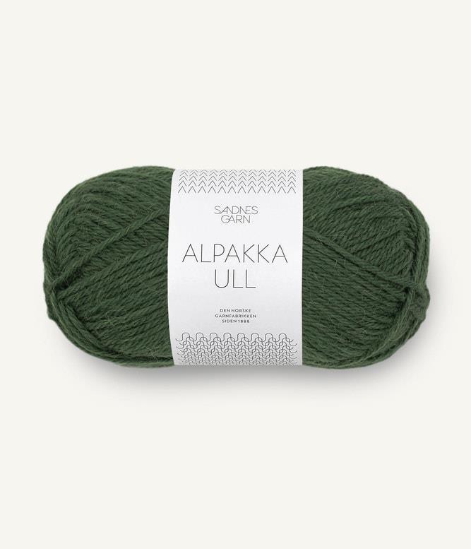 Alpakka ull, Skovgrøn
