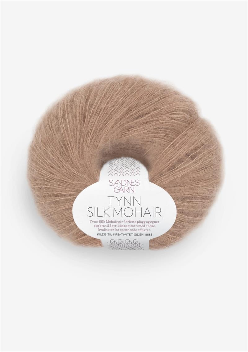 Tynn Silk mohair, Lys Eikenøtt