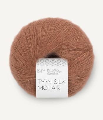 Tynn Silk mohair, Mocha mousse