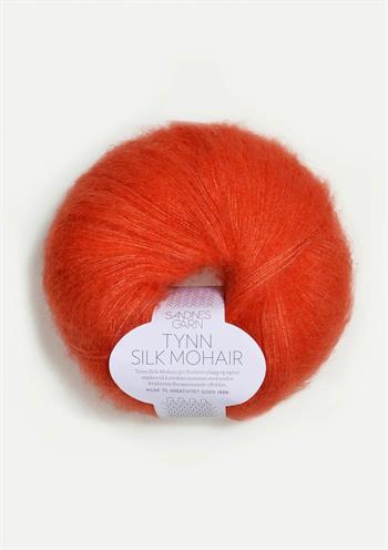 Tynn Silk mohair Orange