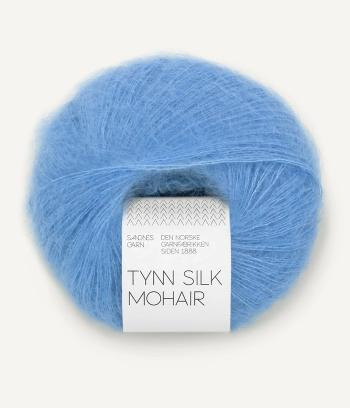 Tynn Silk mohair, Provence blue