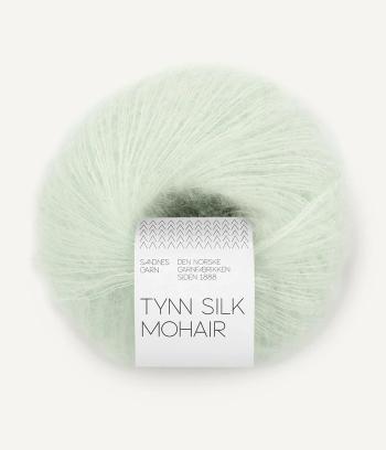 Tynn Silk Mohair, Mint green