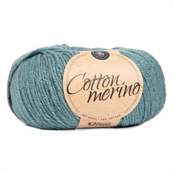 Cotton Merino Blågrøn