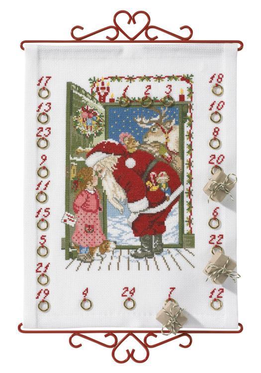 Nisse i dør, Julekalender