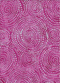 Batik Large circles Pink