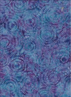 Batik Small circles Blue