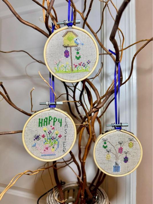 3 Happy Easter ophæng