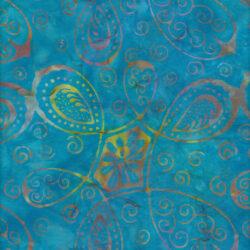 Batik Turquoise symboles