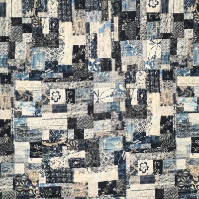 Denim Mix print cotton Twill