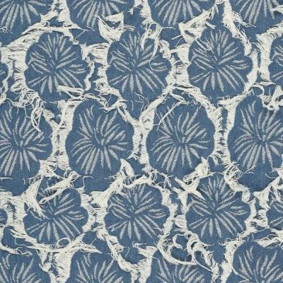 Ruffia Denim Flowers