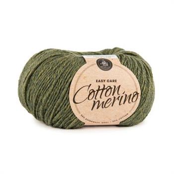 Cotton Merino, Mørk Oliven