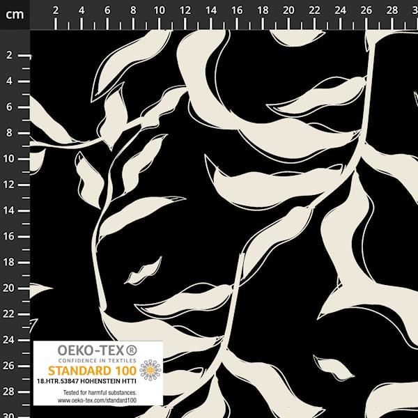 Viscose light and lush, Black