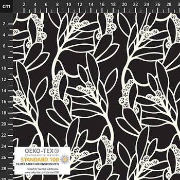 Viscose light and lush, Black