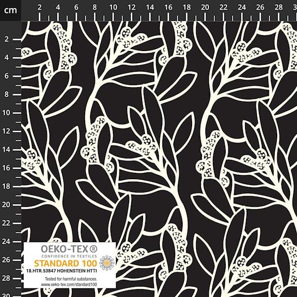 Viscose light and lush, Black