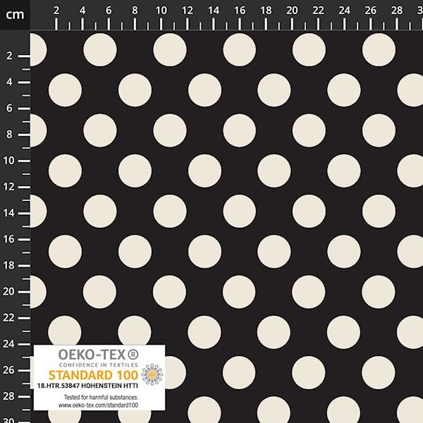 Viscose light and lush, Black