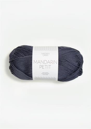 Mandarin petit Mørk gråblå