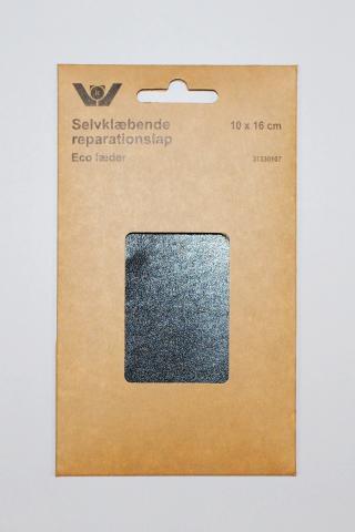 Eco læder, selvklæbende, Mørkblå