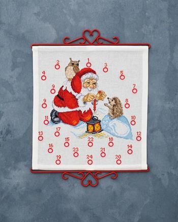 Pindsvin og julemand, Julekalender