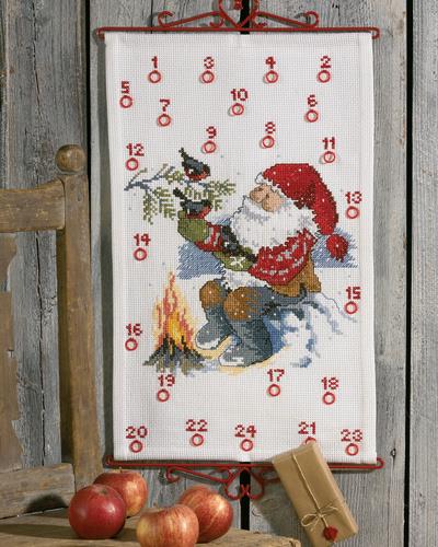 Nisse v/bål, Julekalender