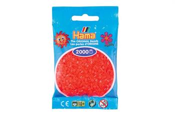 Hama Mini Neon Rød