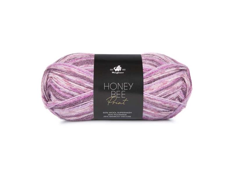 HoneyBee print, Lavendel