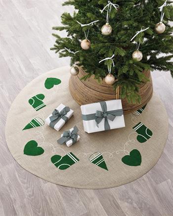 Hjerte og kræmmerhus, Juletræstæppe