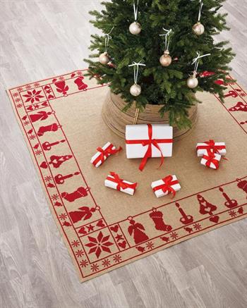 Røde motiver, Juletræstæppe