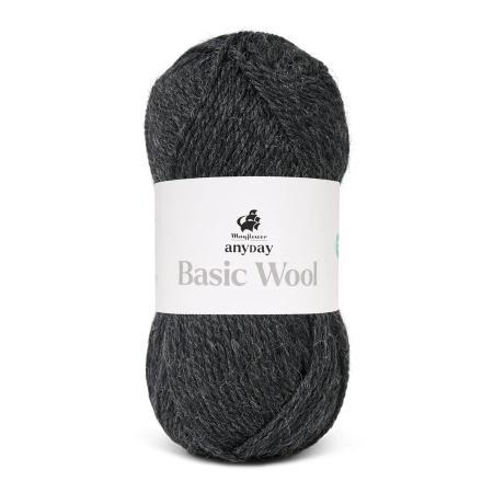 Basic wool, Koksgrå