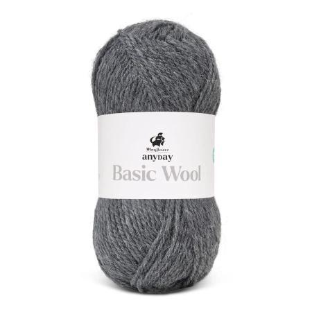 Basic wool, Mørkegrå