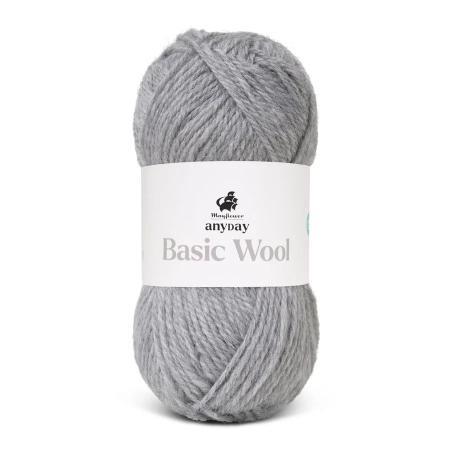 Basic wool, Lys grå