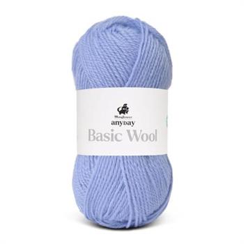 Basic wool, Pastelblå