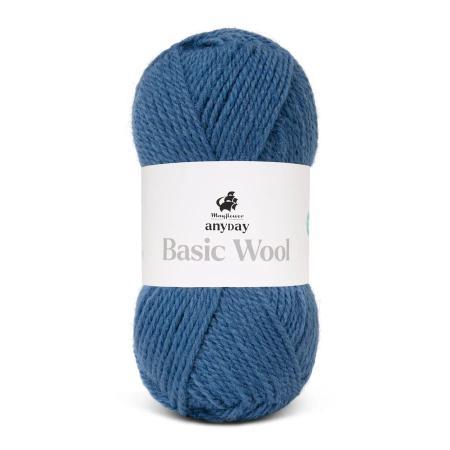 Basic wool, Støvet blå