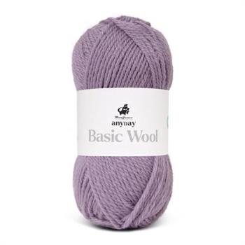 Basic wool, Støvet lilla